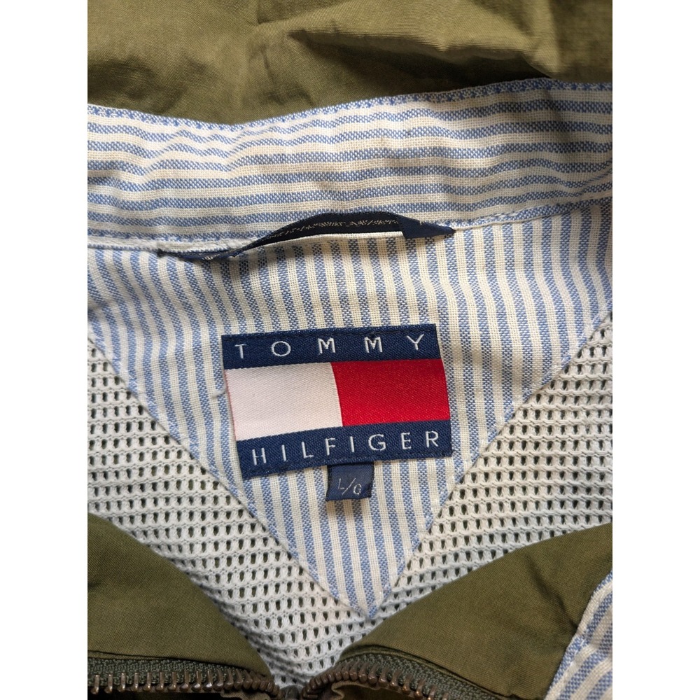 Vintage Tommy Hilfiger Zip Up Jacket‎ Men's L Wind Breaker - Picture 2 of 11